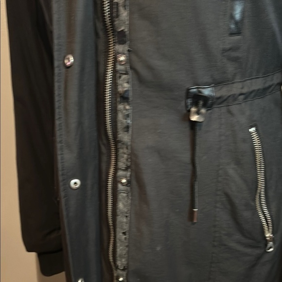 Ski Jacket with Faux Fur Hood and Insulation - Picture 12 of 17